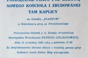 Zmarł ks. Józef Gołębiowski